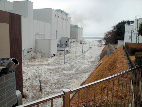 Jedrska elektrarna Fukušima Daiči - poplave